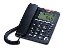 Uniden AS7408 Ενσύρματο Τηλέφωνο Γραφείου Μαύρο